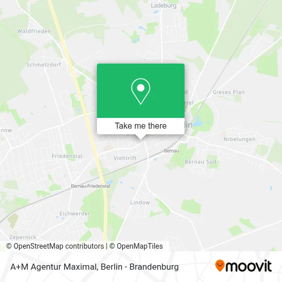 A+M Agentur Maximal map