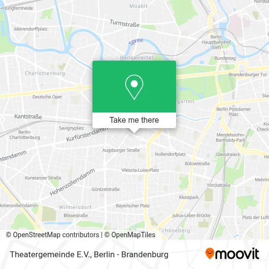 Theatergemeinde E.V. map