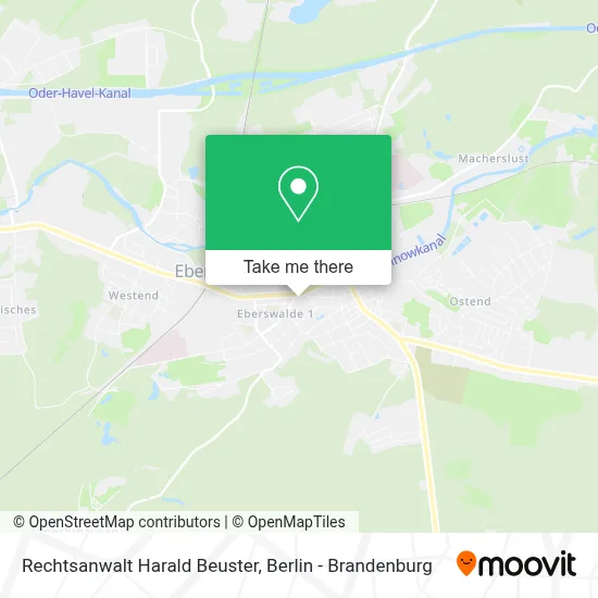Rechtsanwalt Harald Beuster map