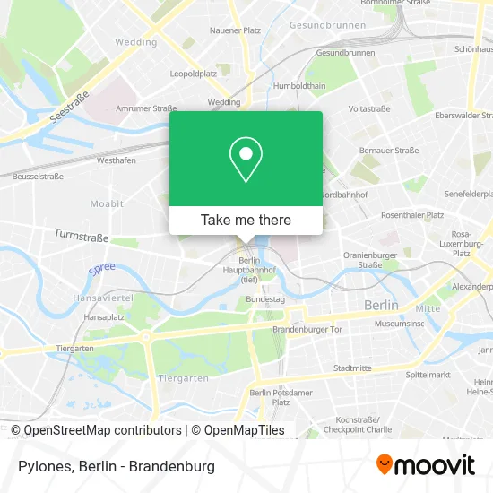 Pylones map
