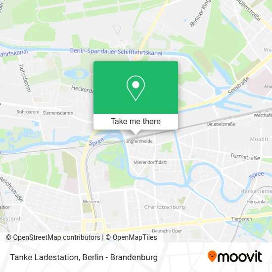 Tanke Ladestation map