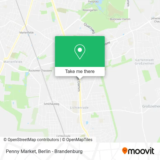 Penny Markt map