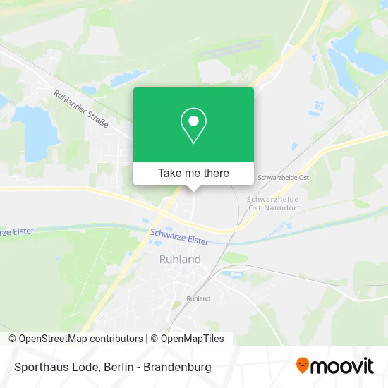 Sporthaus Lode map
