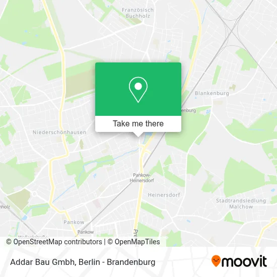 Addar Bau Gmbh map