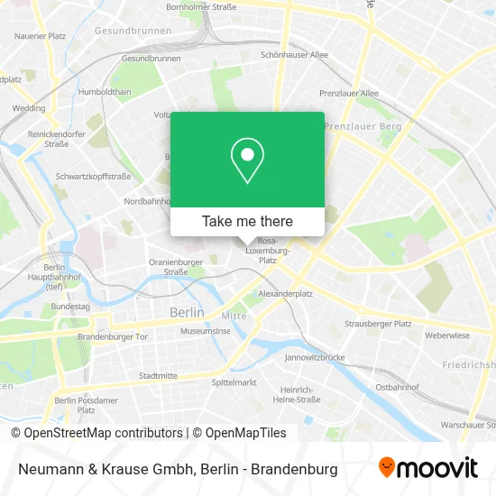 Neumann & Krause Gmbh map