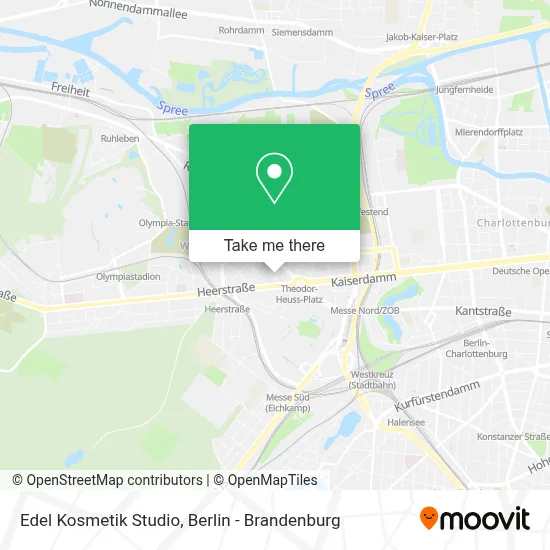 Edel Kosmetik Studio map