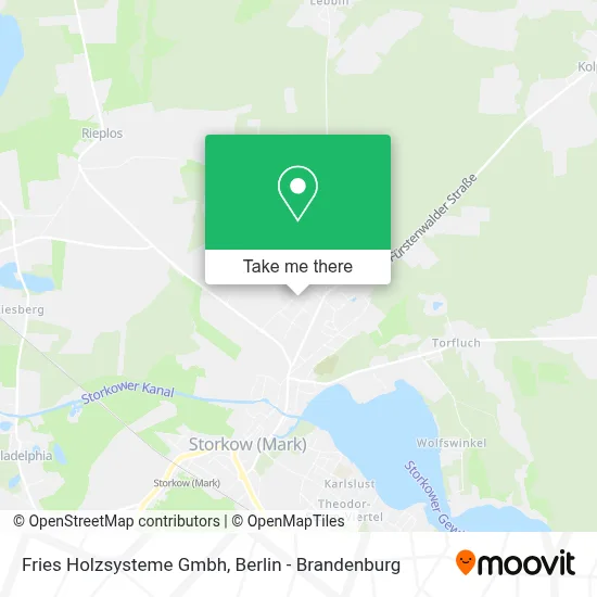 Fries Holzsysteme Gmbh map