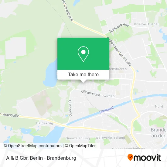 A & B Gbr map