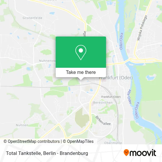 Total Tankstelle map