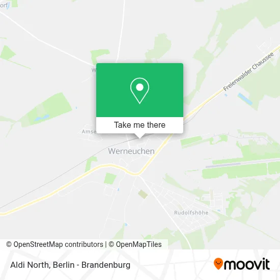 Aldi Nord map