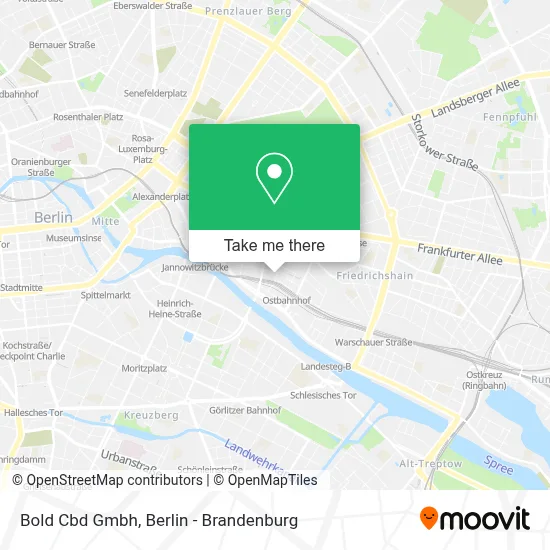 Bold Cbd Gmbh map