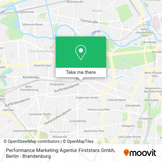 Performance Marketing Agentur Firststars Gmbh map