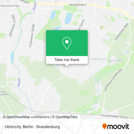 Ubitricity map