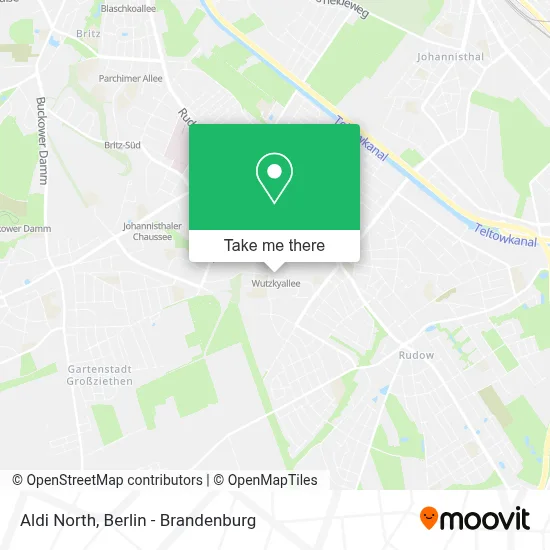 Aldi Nord map
