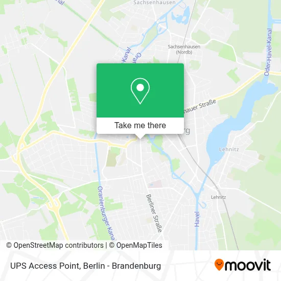 Ups Access Point map