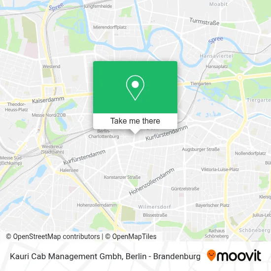 Kauri Cab Management Gmbh map