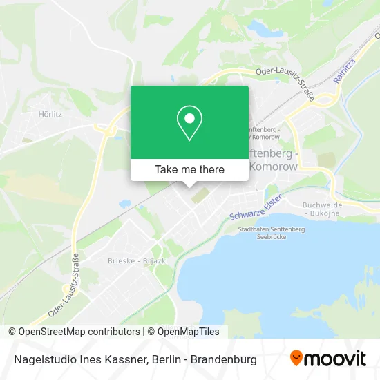 Nagelstudio Ines Kassner map