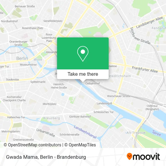 Gwada Mama map