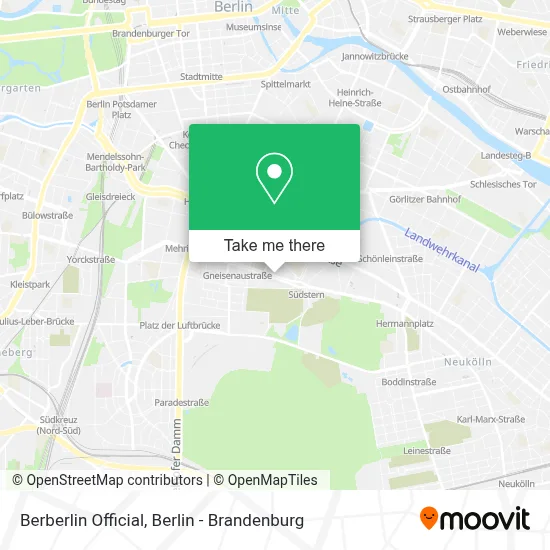 Berberlin Official map