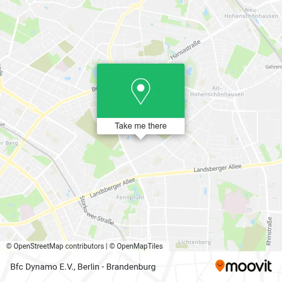 Bfc Dynamo E.V. map