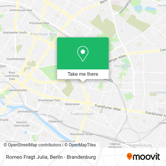 Romeo Fragt Julia map