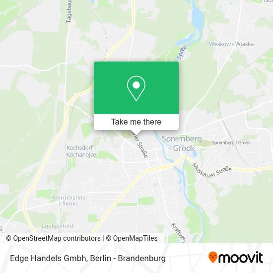 Edge Handels Gmbh map