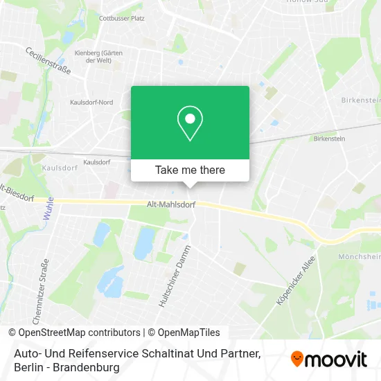 Auto- Und Reifenservice Schaltinat Und Partner map