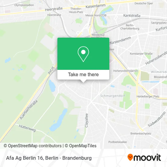 Afa Ag Berlin 16 map