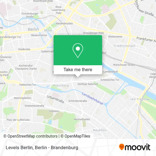 Levels Berlin map