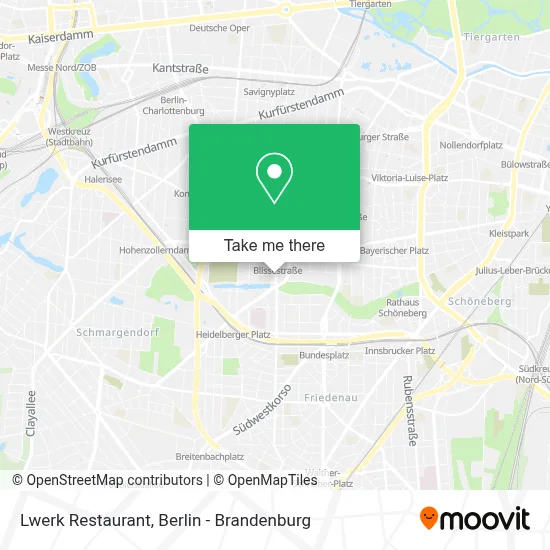 Lwerk Restaurant map