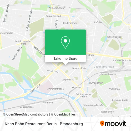 Khan Baba Restaurant map