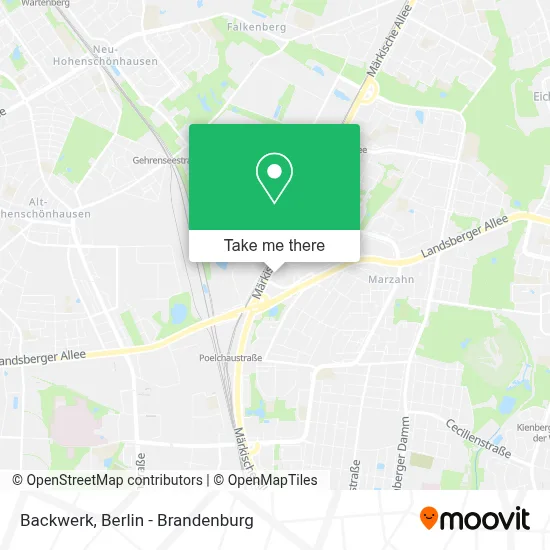 Backwerk map