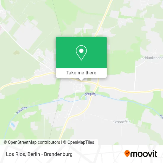 Los Rios map
