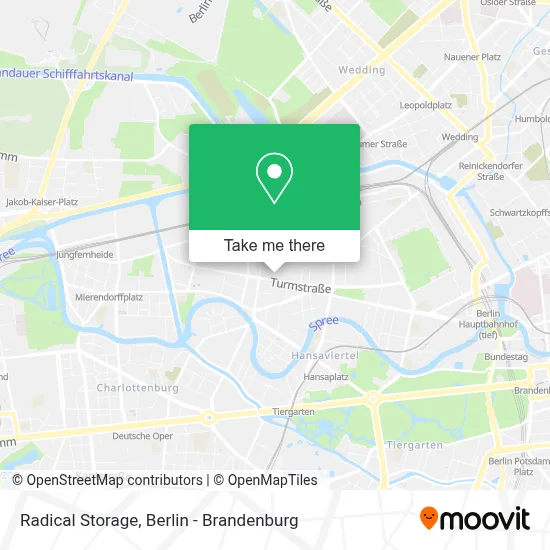 Radical Storage map