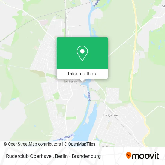 Ruderclub Oberhavel map