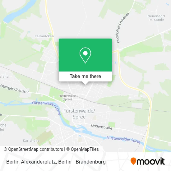 Berlin Alexanderplatz map