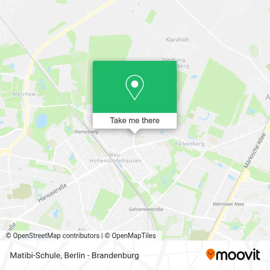 Matibi-Schule map