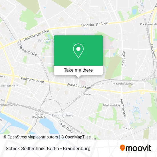 Schick Seiltechnik map