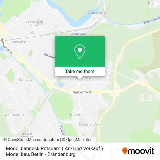 Modellbahneck Potsdam ( An- Und Verkauf ) Modellbau map