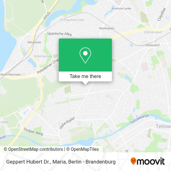 Geppert Hubert Dr., Maria map