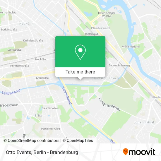 Otto Events map