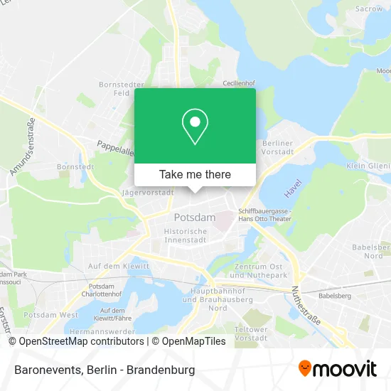 Baronevents map