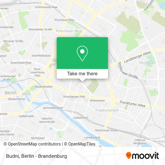 Budni map