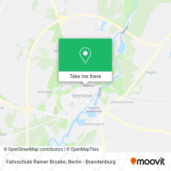 Fahrschule Rainer Broske map