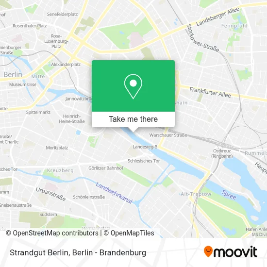 Strandgut Berlin map