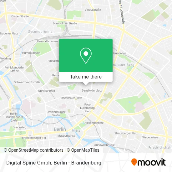 Digital Spine Gmbh map
