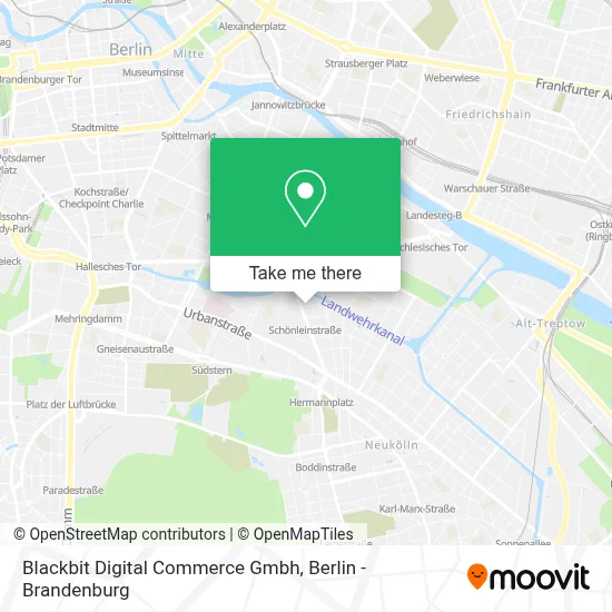 Blackbit Digital Commerce Gmbh map