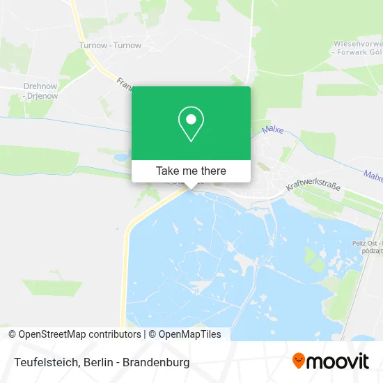 Teufelsteich map