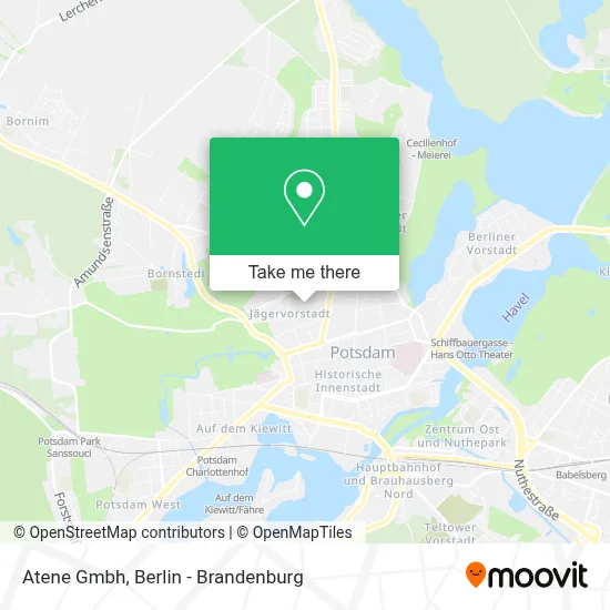 Atene Gmbh map