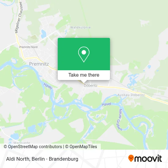 Aldi Nord map